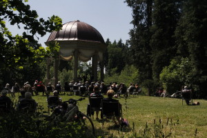 Der Monopteros im Schacky-Park